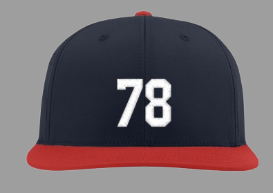 Blue And Red Platinum 78 Hat