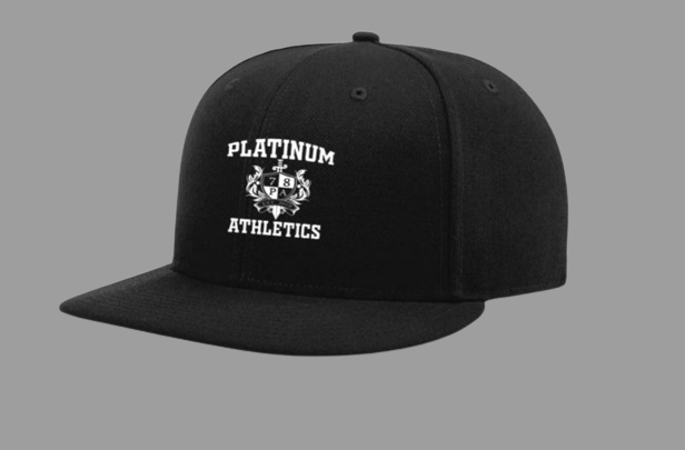 Black Platinum Athletic College Hat