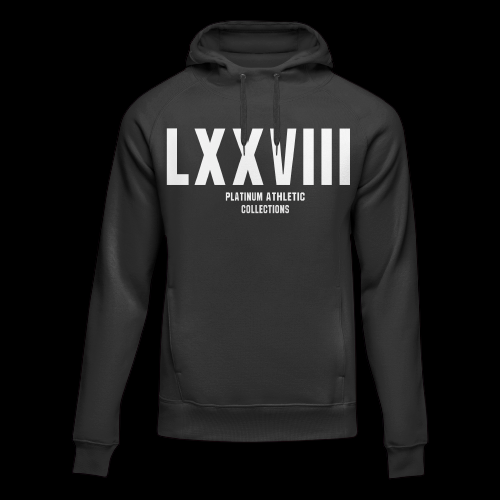 Black Platinum Hoodie With Signature Mark Lxxviii