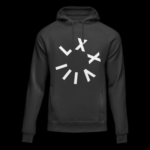 Black Platinum Hoodie With Clock Style Signature Mark Lxxviii