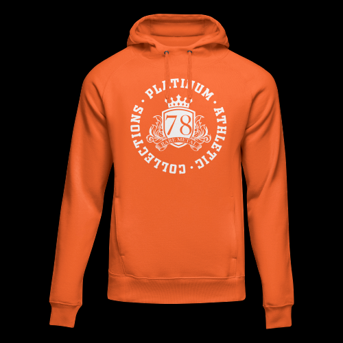 Orange Platinum College Hoodie With Freshman Logo