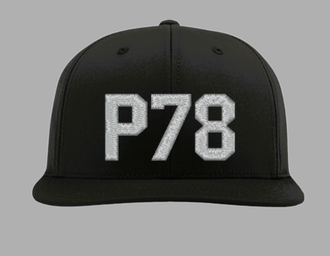 Black Platinum Athletic P78 Hat