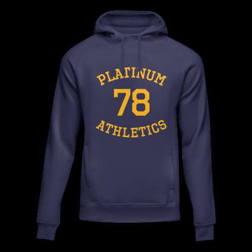 Navy Blue Platinum Athletics College Hoodie