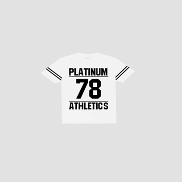 Athletic T-Shirt With Double Dumbbell Logo